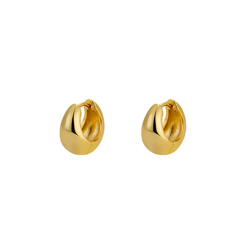 Gold and Silver Earrings "" Minimalist Luxury Accessories "